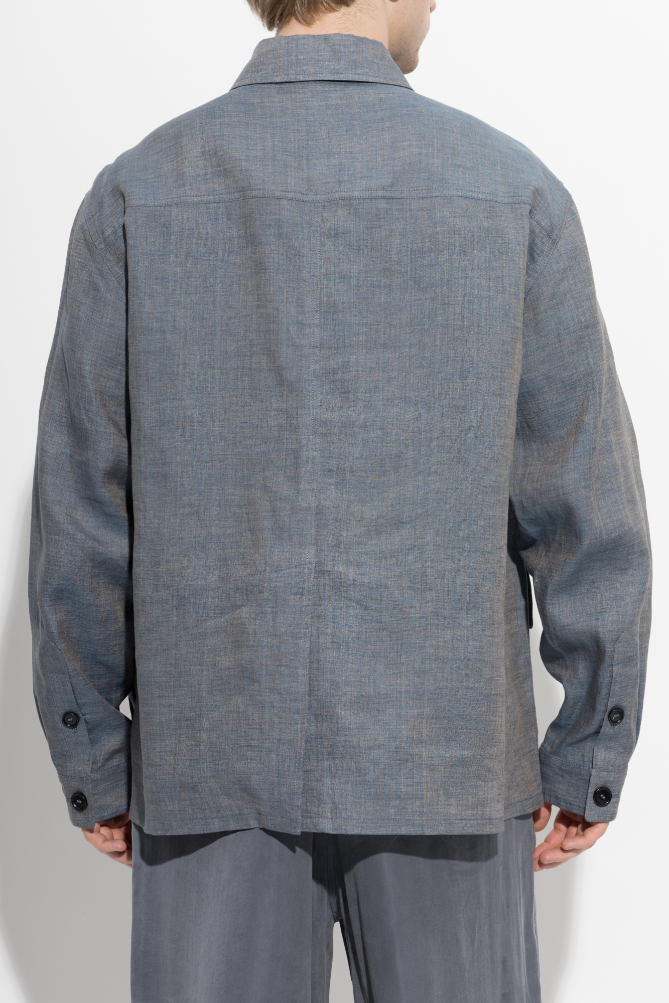 Giorgio Armani Linen jacket | Men's | Vitkac